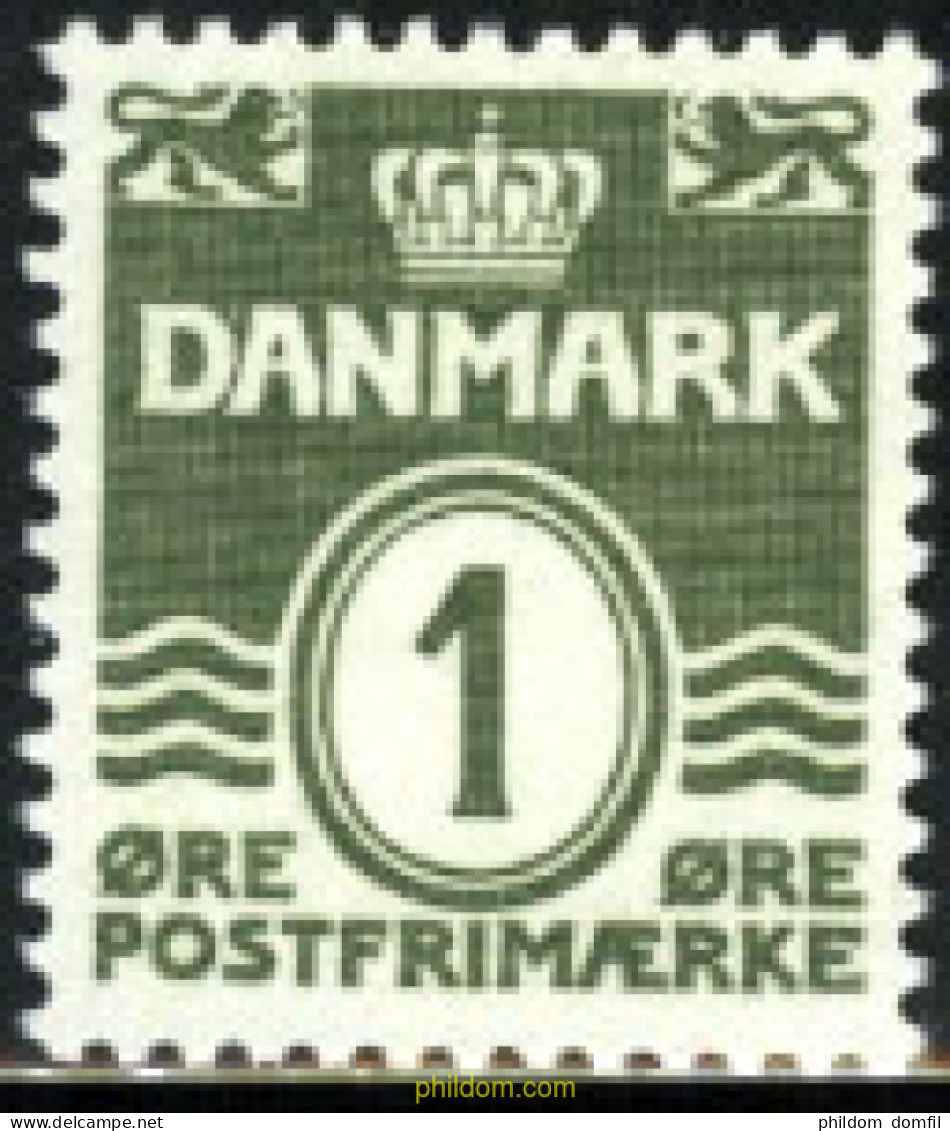 199313 MNH DINAMARCA 1933 CIFRAS - Unused Stamps