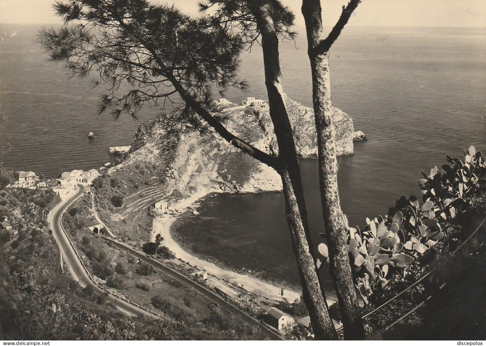 AD259 Taormina (Messina) - Capo Sant'Andrea - Panorama / Viaggiata 1952 - Autres & Non Classés