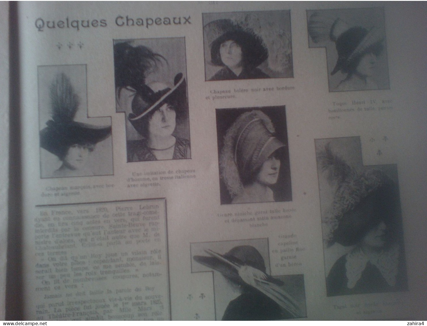 L'Actualité N°644 Fête Orléans 500e an Jeanne d'Arc Gare Liepzig Féminime GB Robillard tué Paris-Pékin aéro Mode chapeau