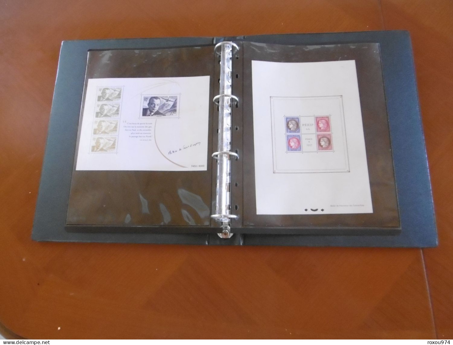 3 CLASSEURS Avec ETUI  4 ANNEAUX   PHOTOS - Binders With Pages