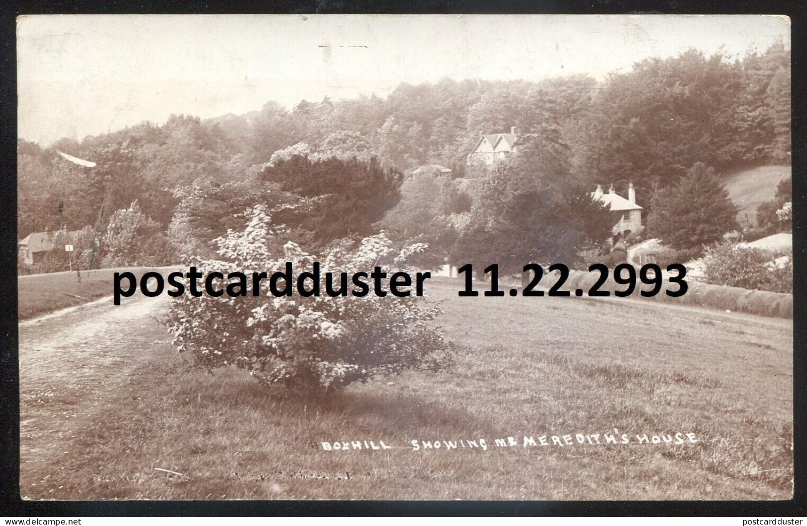 UK ENGLAND Boxhill 1910s Scenic View. Real Photo Postcard By Smith (1132) - Surrey