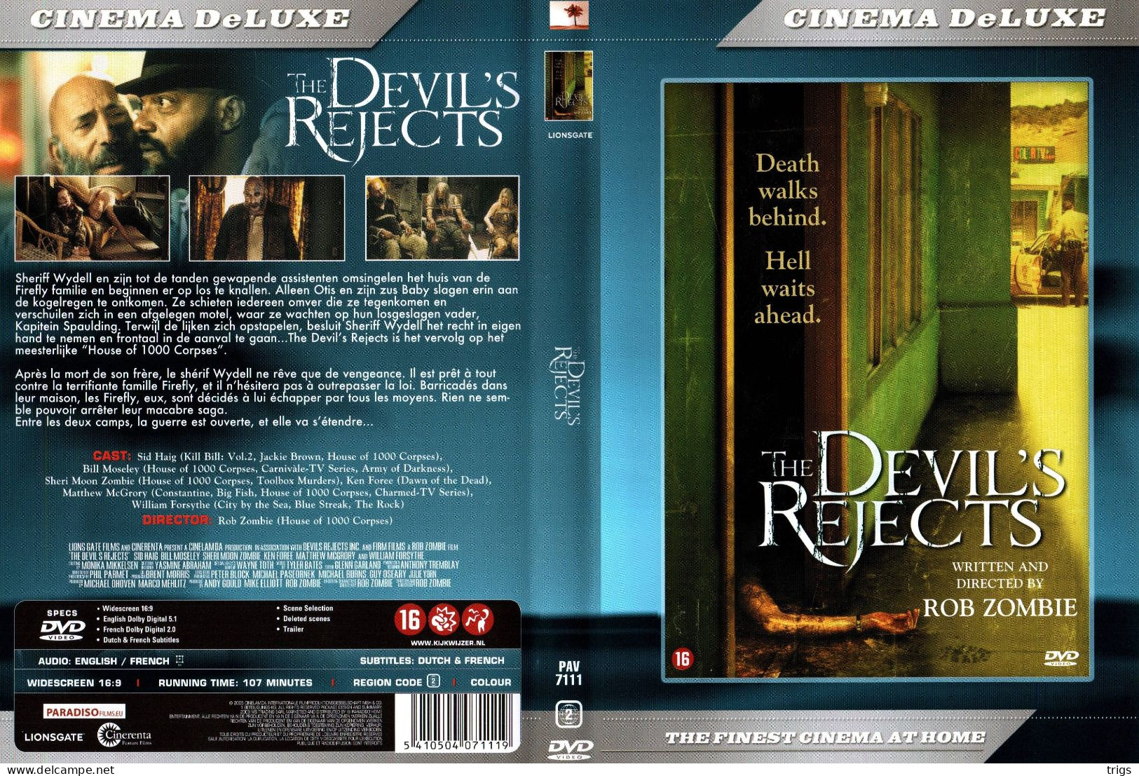 DVD - The Devil's Rejects - Horreur