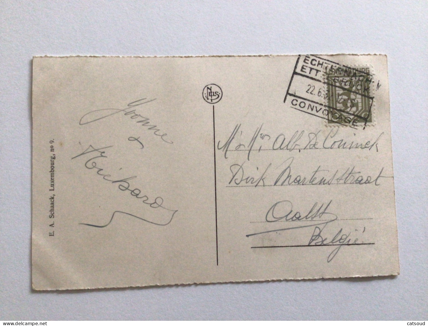 Carte Postale Ancienne (1932) Mondorf-les-Bains La Source - Bad Mondorf
