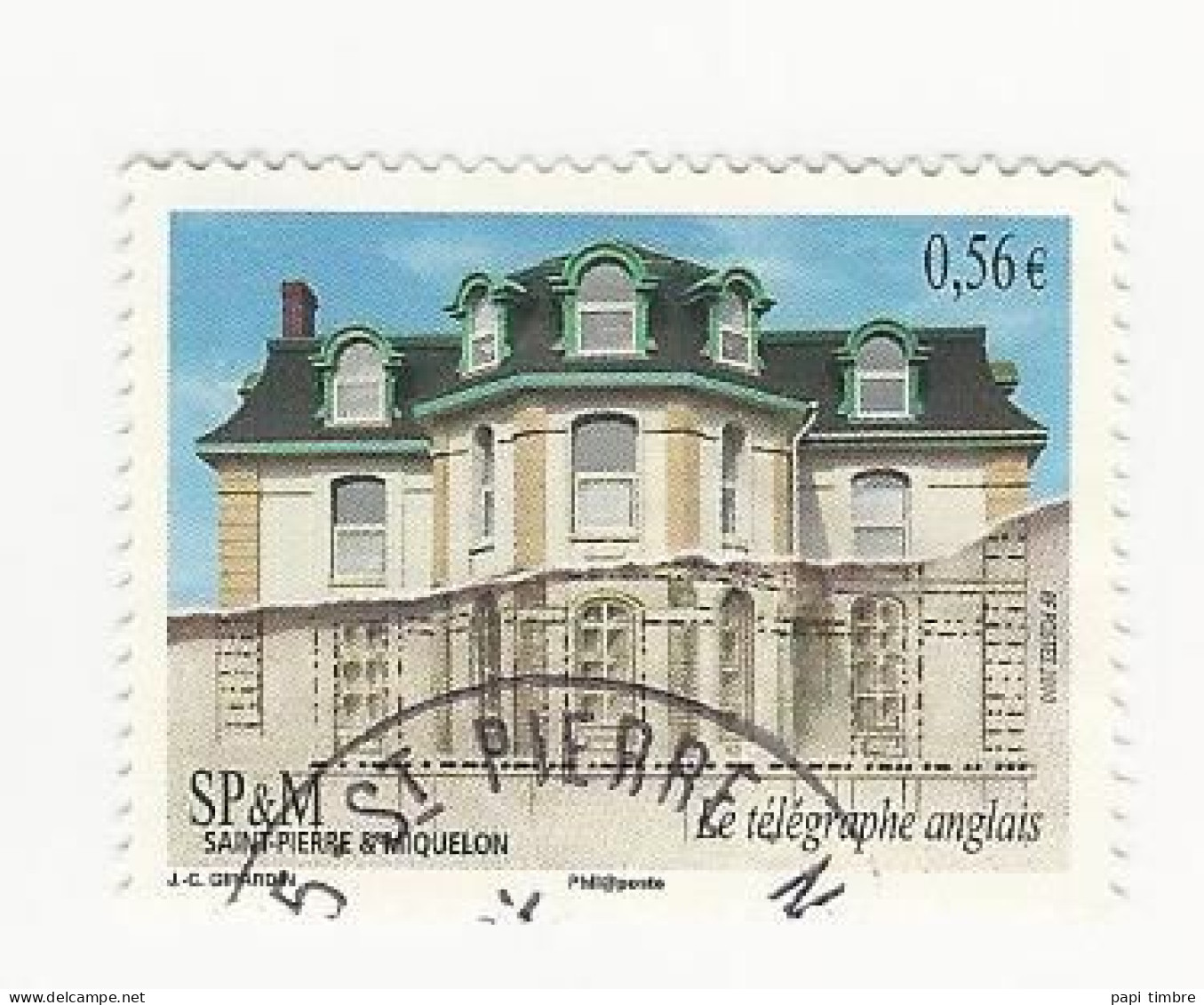 SPM-2010 -Le Télégraphe Anglais - N° 980 Oblitéré - Used Stamps
