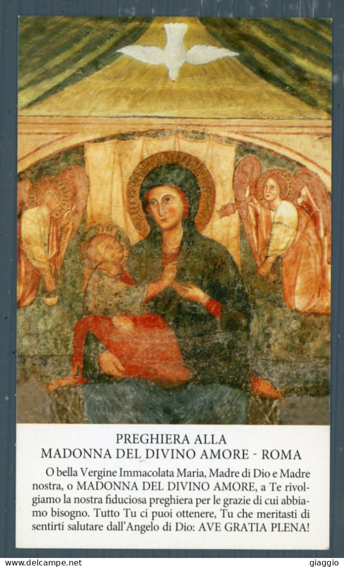 °°° Santino N. 9393 - Madonna Del Divino Amore - Roma °°° - Religión & Esoterismo