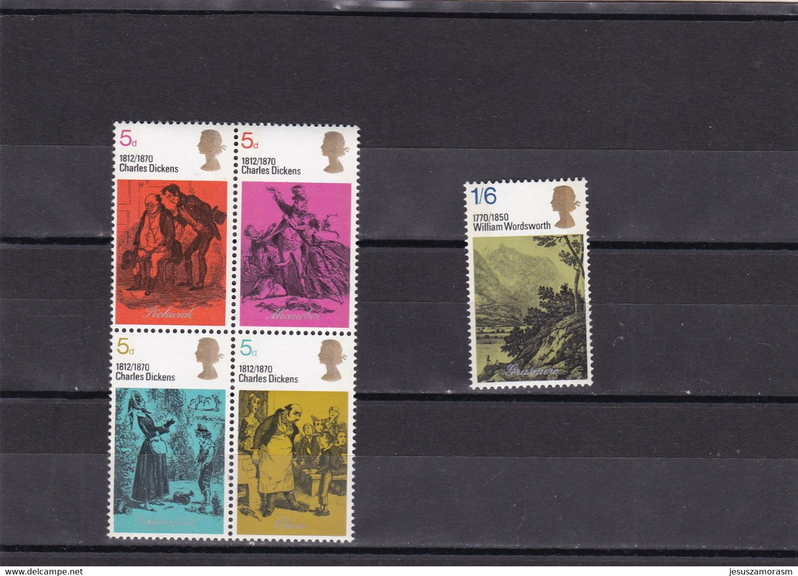 Gran Bretaña Nº 591 Al 595 - Unused Stamps
