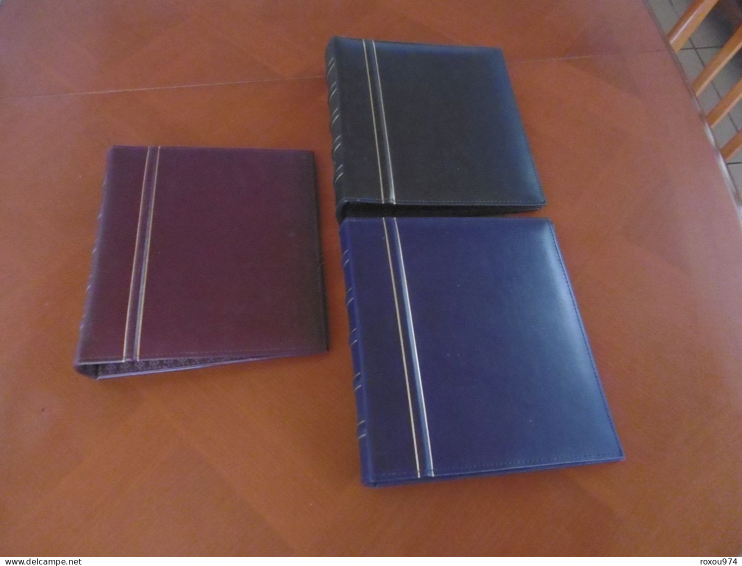 3 CLASSEURS Sans ETUI  4 ANNEAUX   SCAN - Binders With Pages