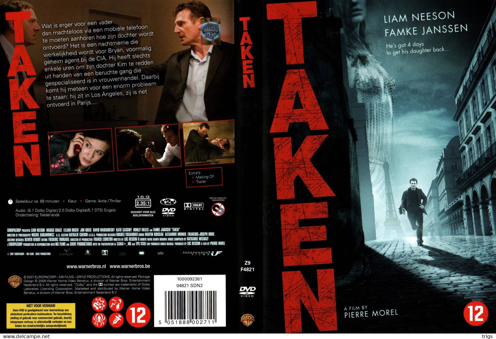 DVD - Taken - Crime