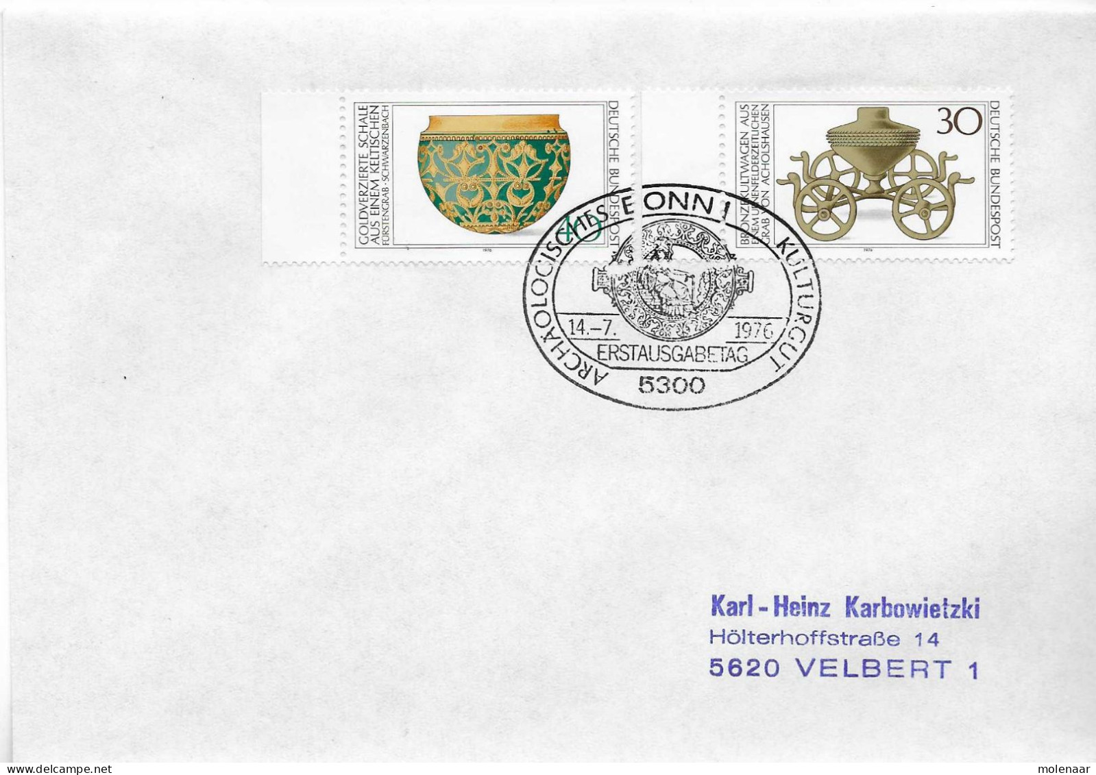 Postzegels > Europa > Duitsland > West-Duitsland > 1970-1979 > Brief Met No. 897 En 898 (17357) - Storia Postale