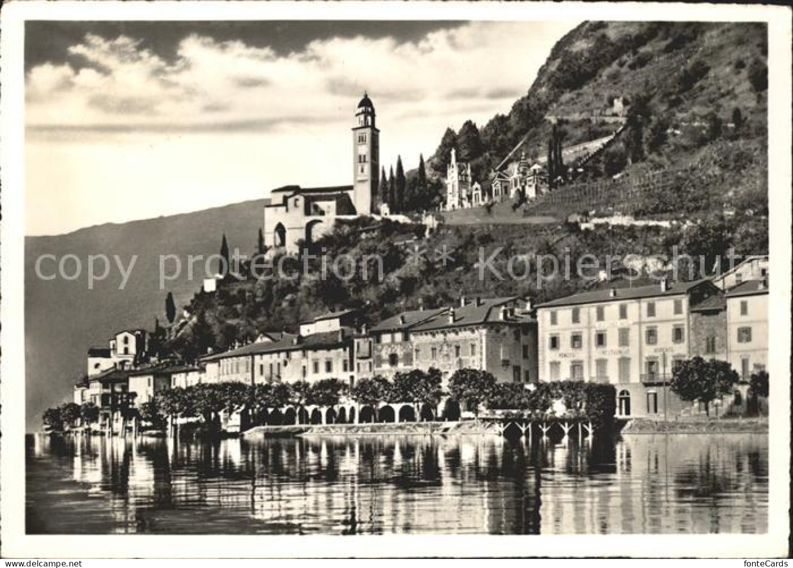 11641588 Morcote TI Lago Lugano Ufer Morcote - Altri & Non Classificati