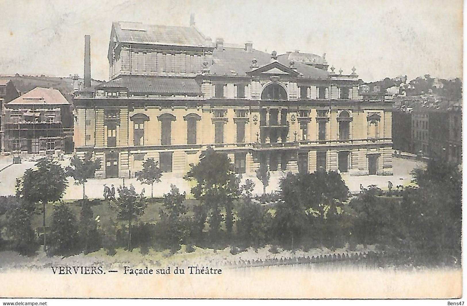 Verviers Façade Sud Du T1héatre - Verviers