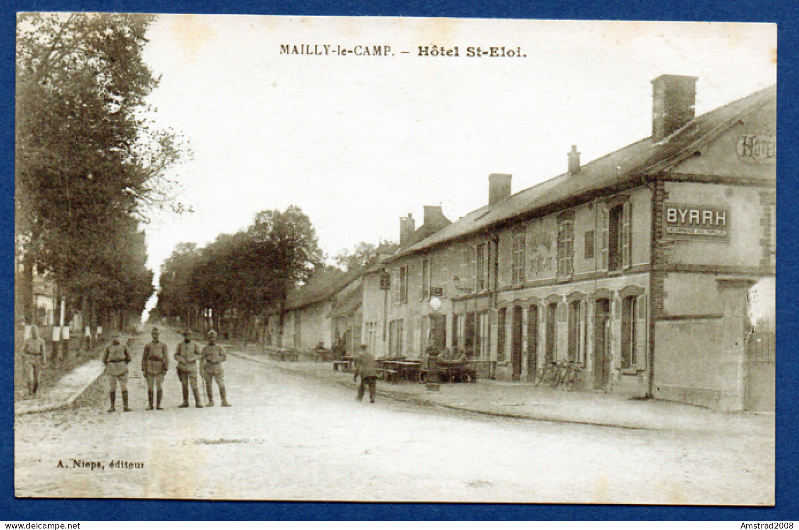 MAILLY-LE-CAMP - HOTEL ST-ELOI  - FRANCE - Mailly-le-Camp