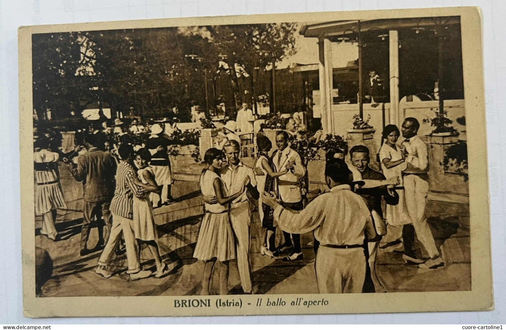 Istria - Brioni - Ballo - Dance - Nvg 1920. - Croatia