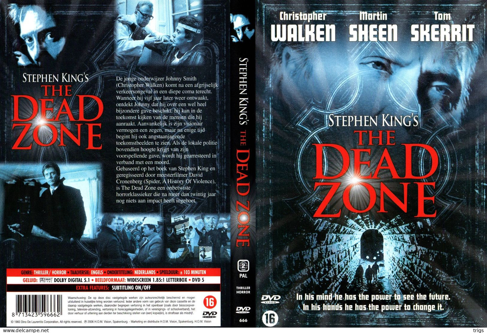 DVD - The Dead Zone - Horreur