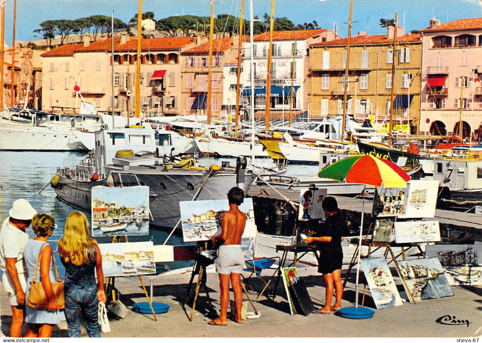 83 - Saint Tropez - Un Coin Du Port De Plaisance - Saint-Tropez