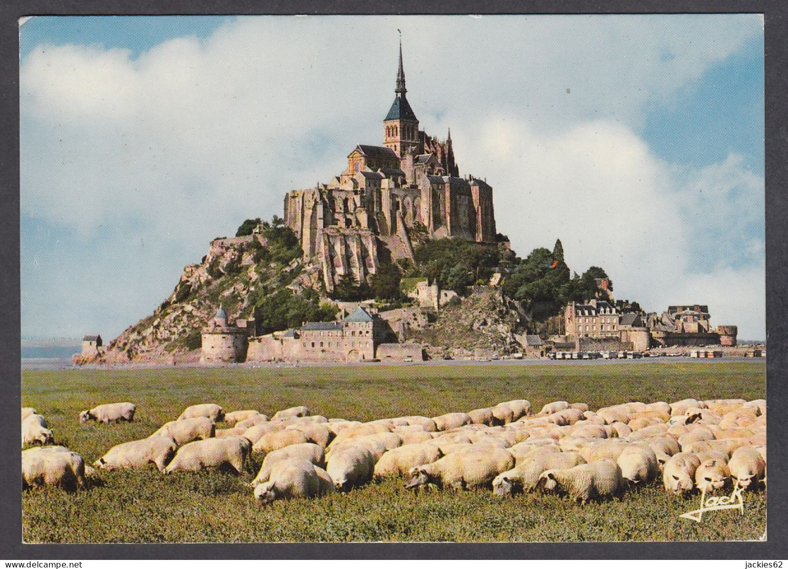 116684/ Troupeau De Moutons Sur Les Prés-salés Du Mont-Saint-Michel - Elevage