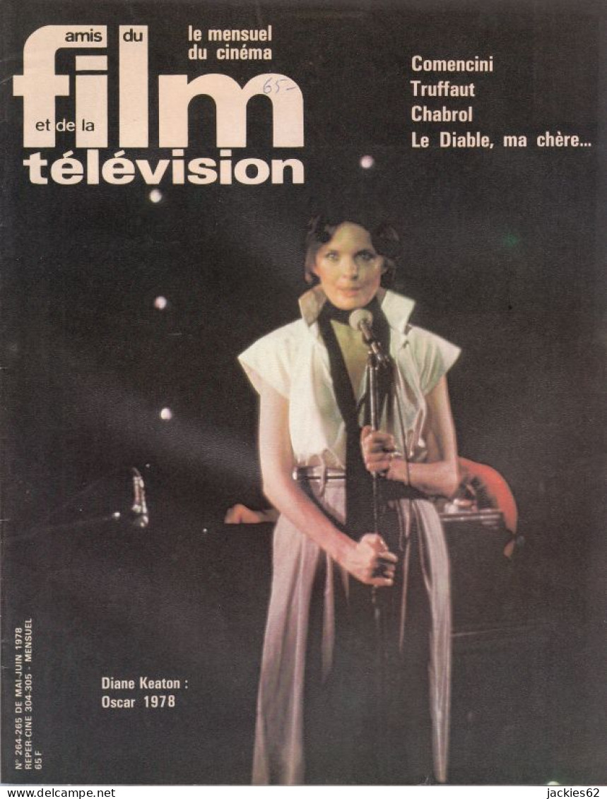 35/ AMIS DU FILM N° 264-65/1978, Voir Sommaire, Rich, Comencini, Chabrol, Audran, Pisier, Depardieu, Bouquet - Cinema