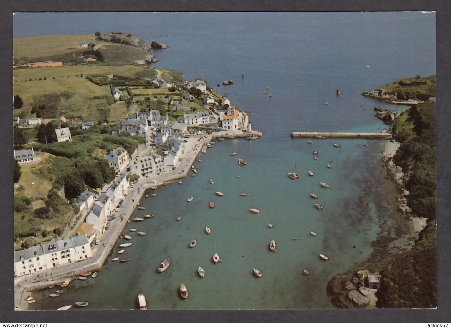 063680/ SAUZON, Le Port, Vue Aérienne - Belle Ile En Mer