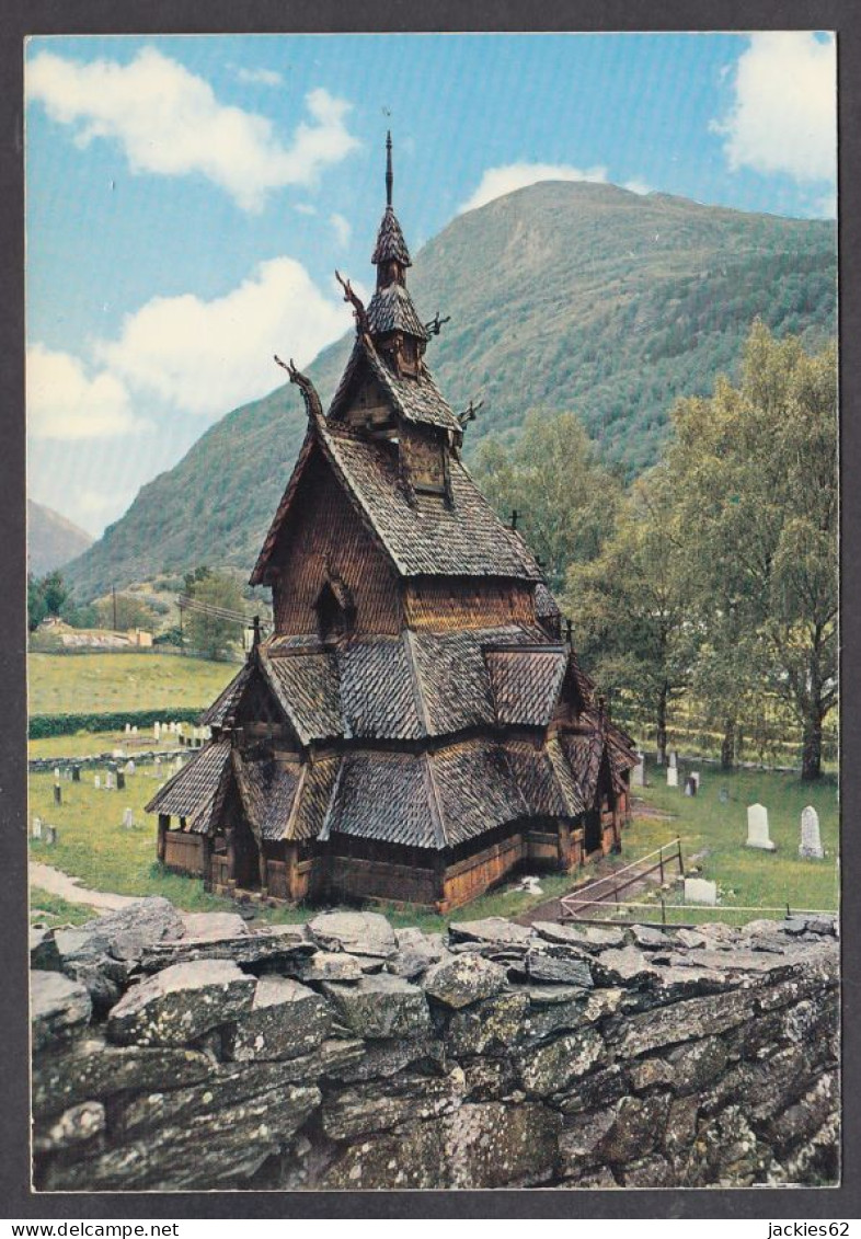 126971/ BORGUND, Stave Church, Stavkirke - Norvegia