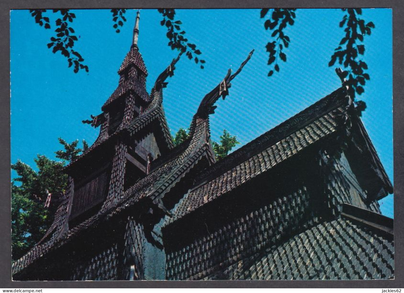 126959/ BERGEN, Fantoft Stave Church, Fantoft Stavkirke - Norway