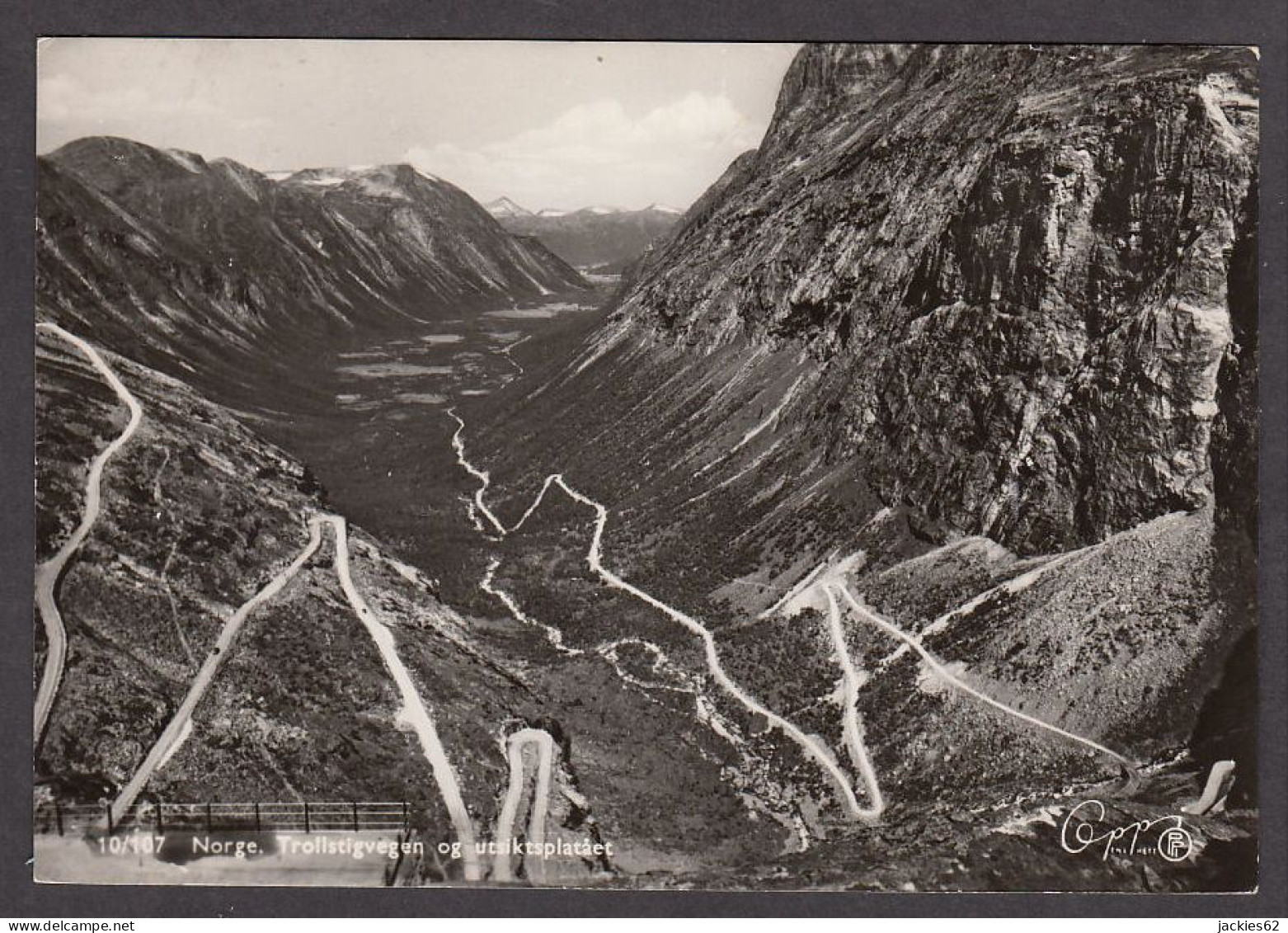 112832/ ANDALSNES, The Troll's Path, Trollstigvegen Og Utsiktsplatået - Norvegia