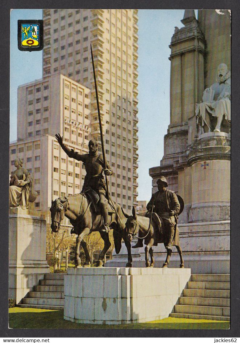 074202/ MADRID, Monumento A Cervantes  - Madrid