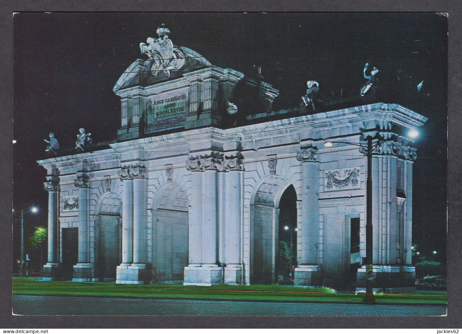 108729/ MADRID, Puerta De Alcalá, Aspecto Nocturno - Madrid