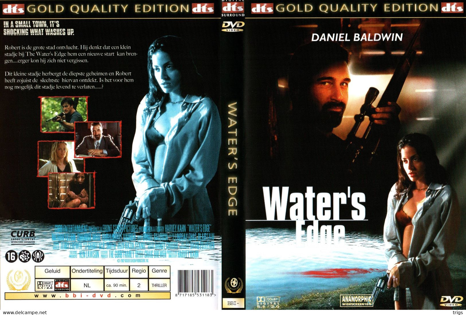 DVD - Water's Edge - Policíacos