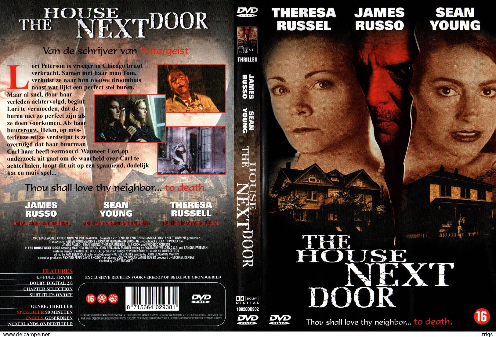 DVD - The House Next Door - Crime