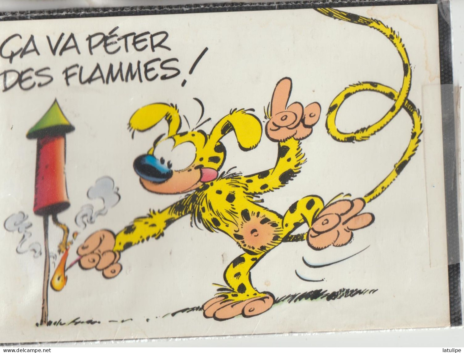 Carte  Dessin De Franquin Par Marsupilami ( ça Va Peter Des Flammes ! ) - Other & Unclassified