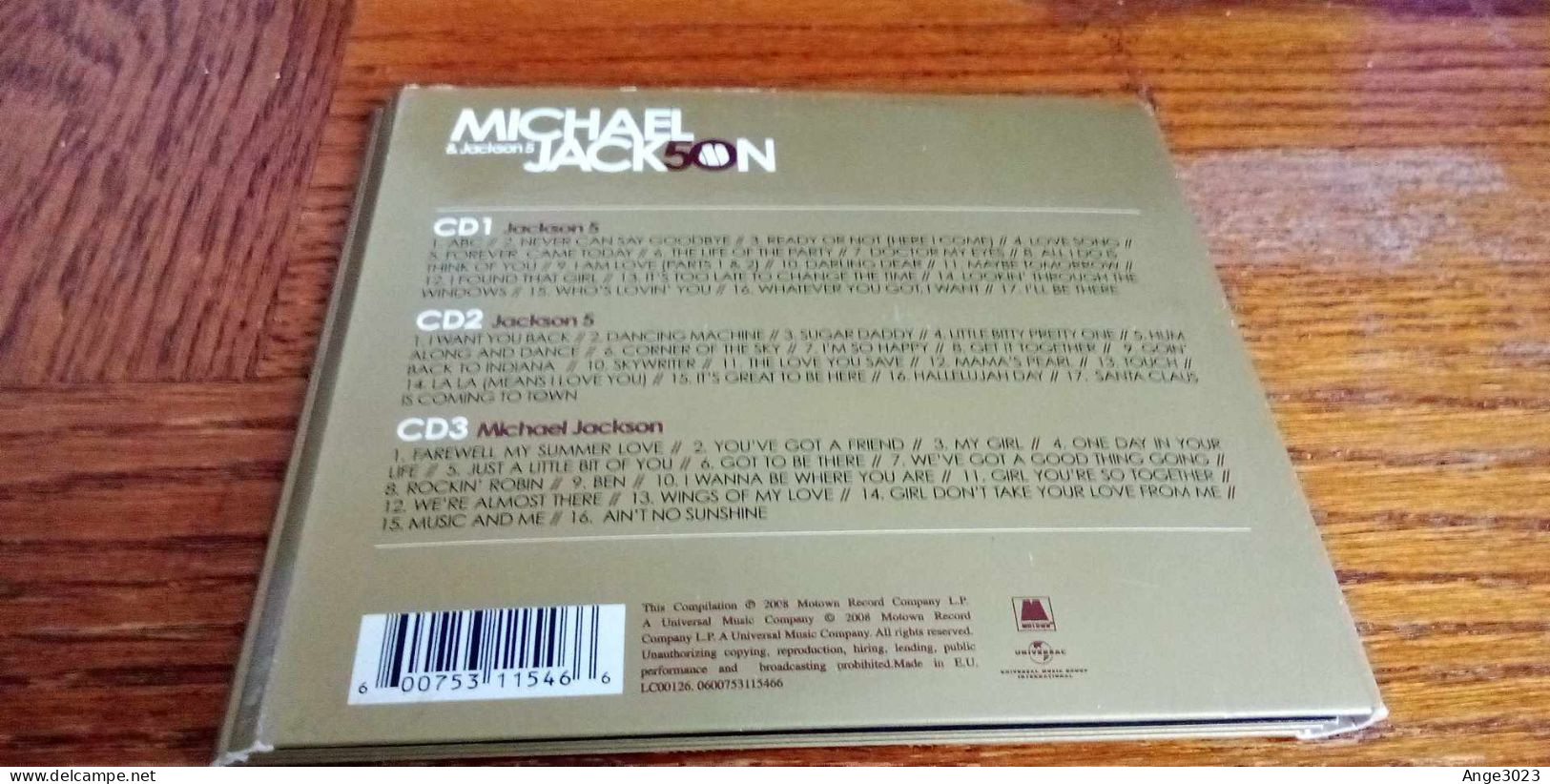 MICHAEL JACKSONB & JACKSON 5 "The Motown Years" - Disco & Pop