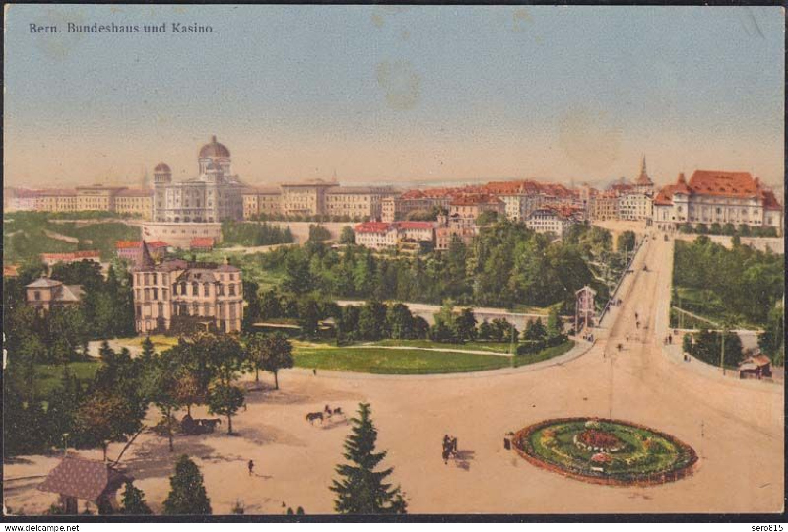 AK Bern Bundeshaus Und Kasino  (12572 - Bern