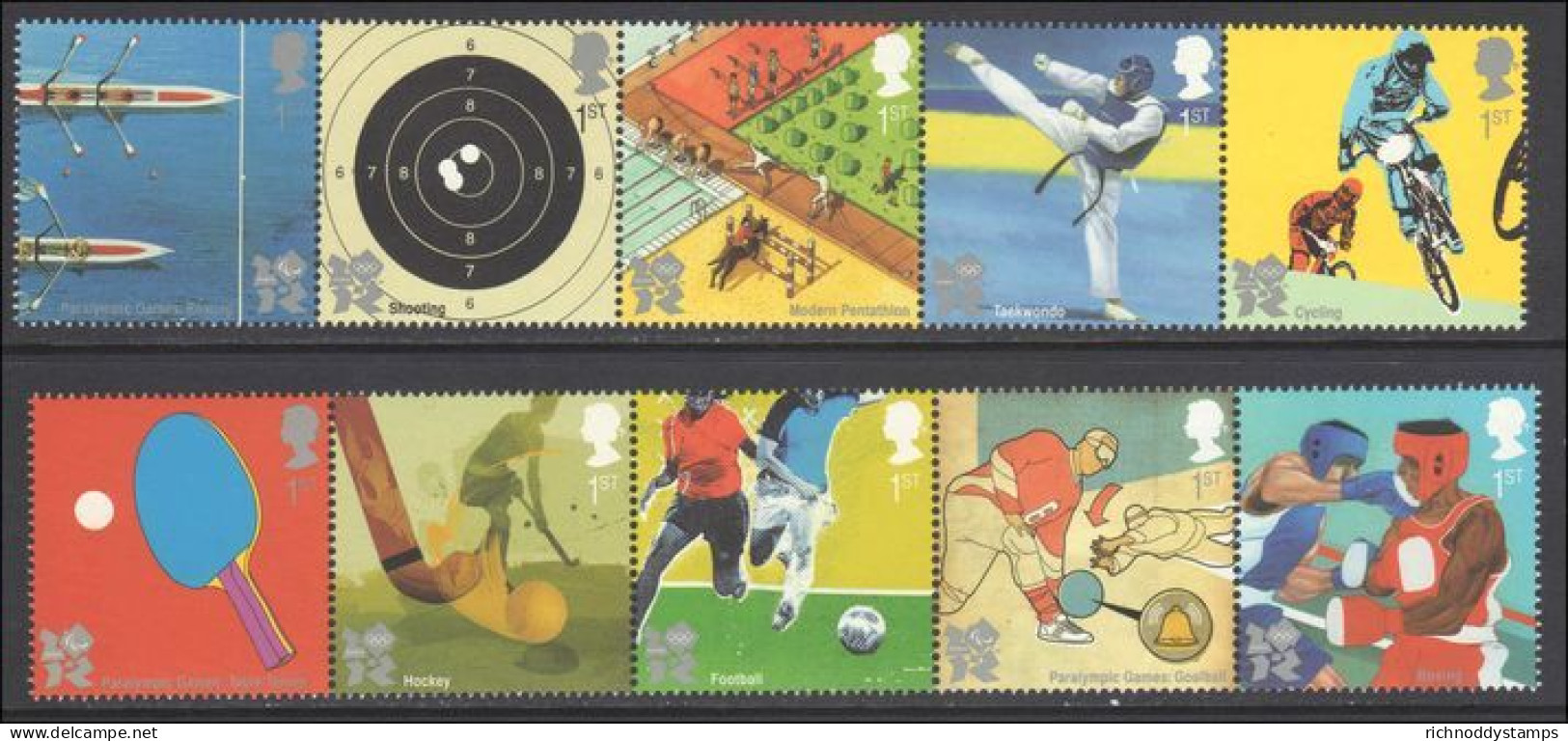 2010 Olympics 3rd Issue Unmounted Mint. - Ungebraucht