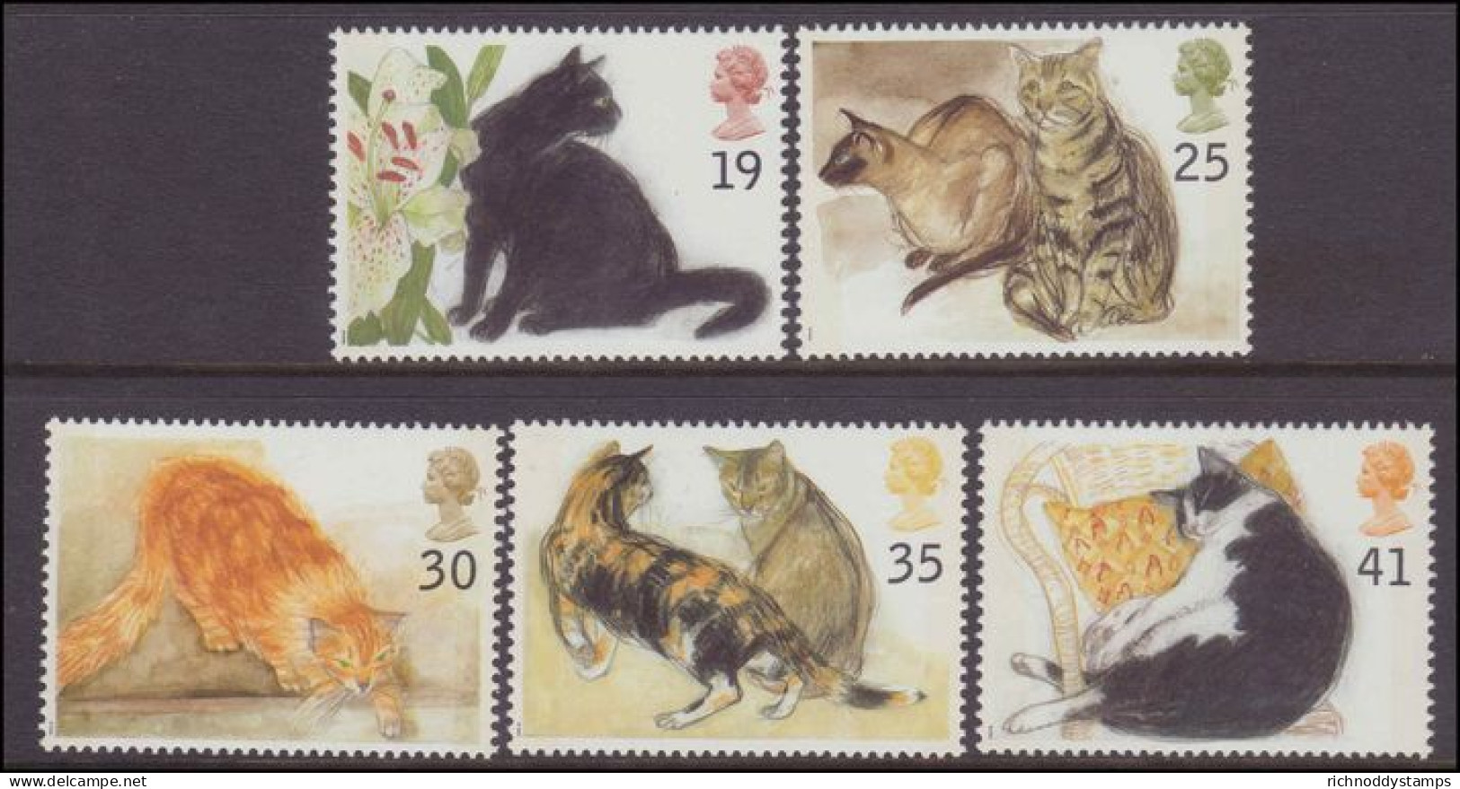 1995 Cats Unmounted Mint. - Neufs
