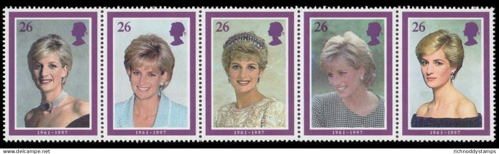 1998 Diana, Princess Of Wales Unmounted Mint. - Nuevos