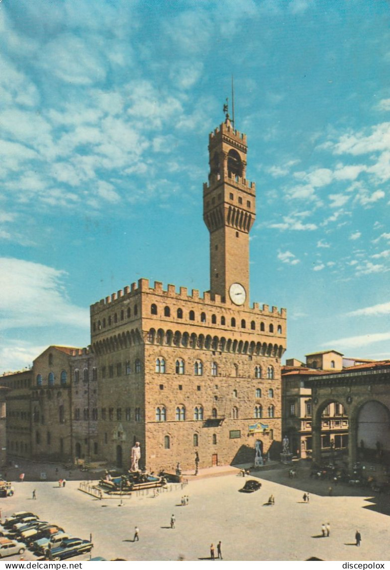 AD275 Firenze - Piazza Della Signoria E Palazzo Vecchio / Viaggiata 1960 - Firenze (Florence)