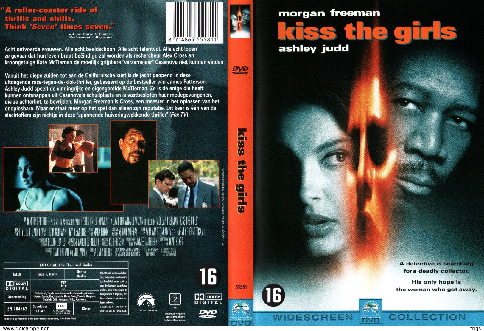 DVD - Kiss The Girls - Polizieschi