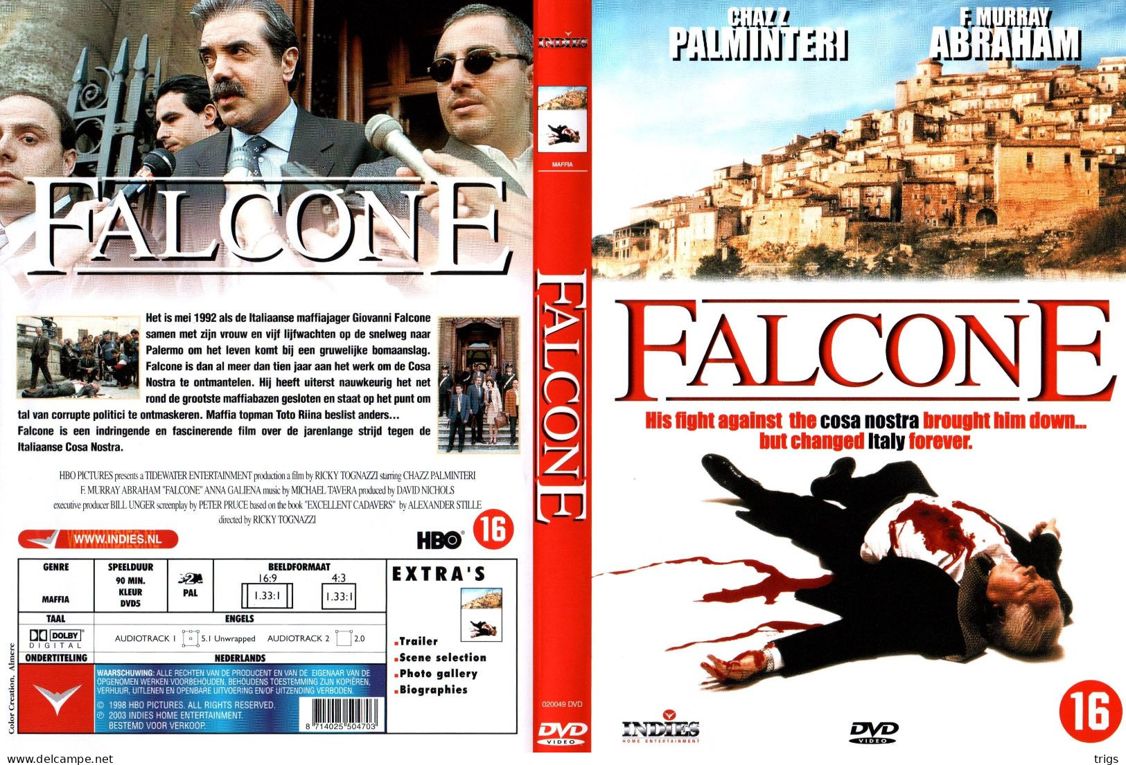 DVD - Falcone - Crime