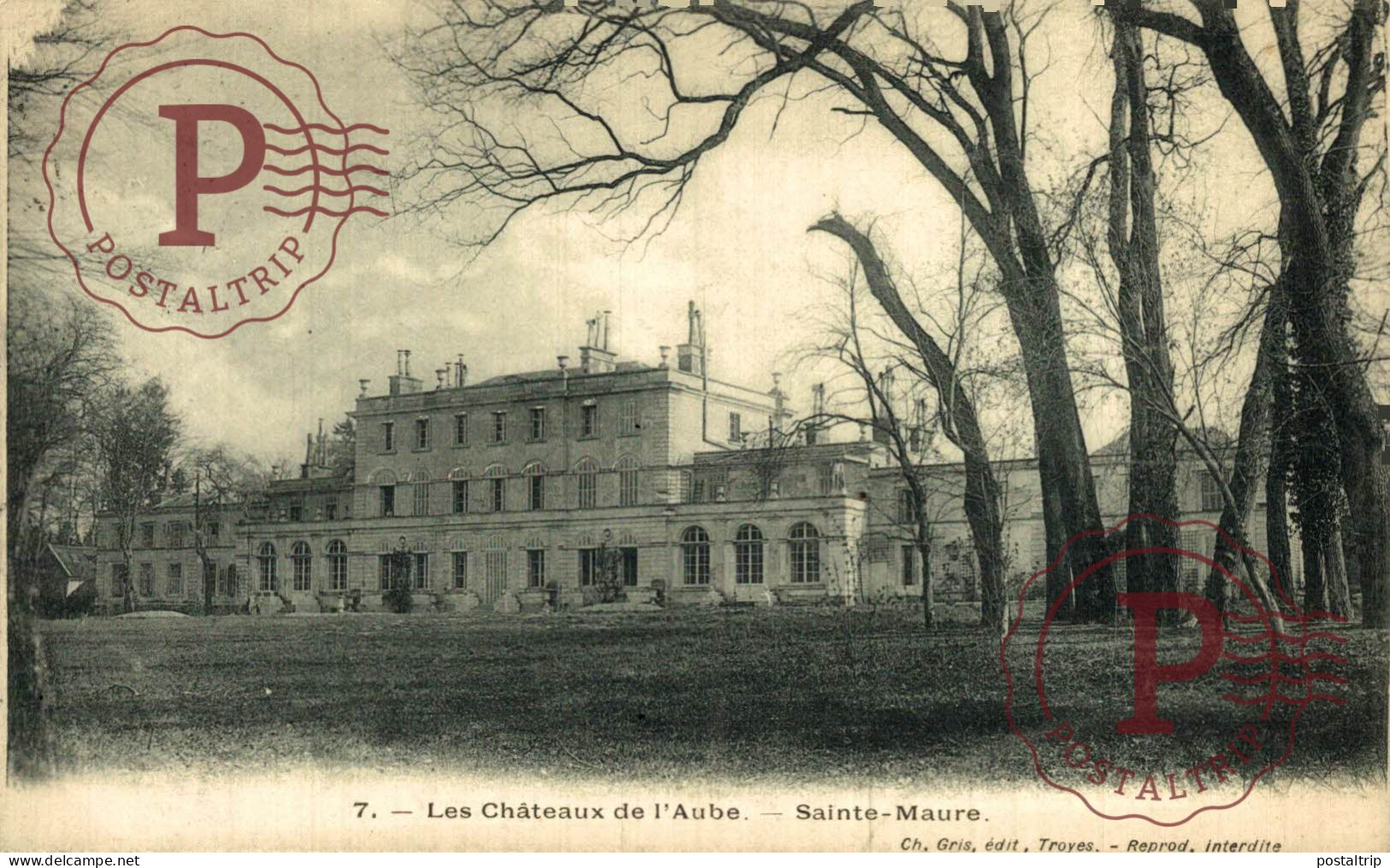 FRANCIA. FRANCE. Les Châteaux De L'Aube - Sainte Maure - Autres & Non Classés