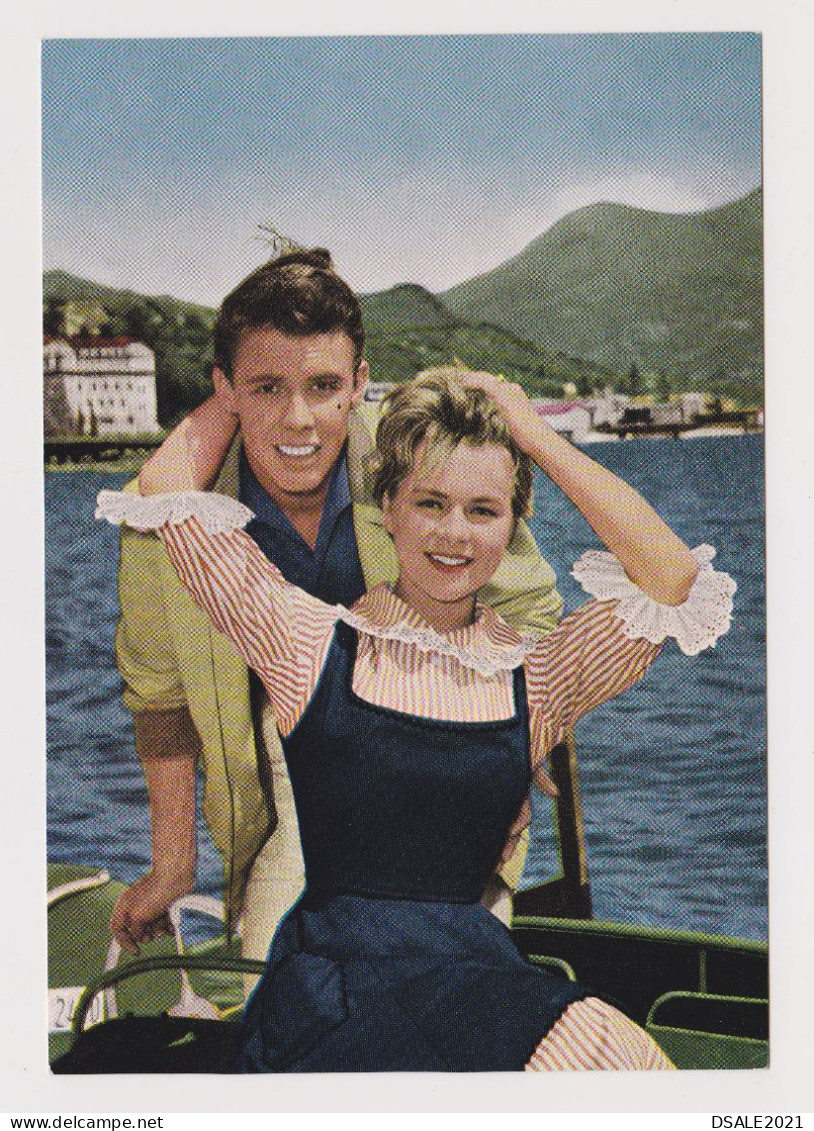 Sexy Actress CONNY FROBOESS And PETER KRAUS, Vintage German Photo Postcard RPPc AK (62784) - Acteurs