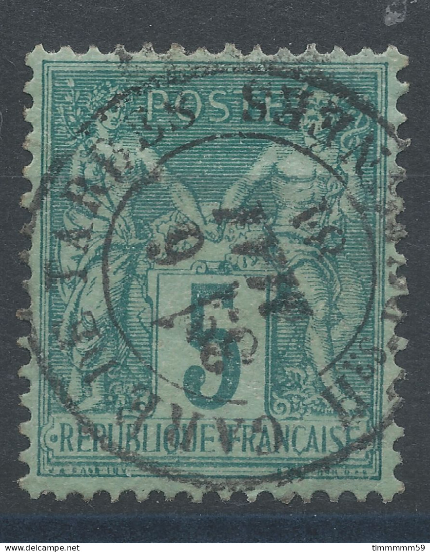 Lot N°83308   N°75, Oblitéré Cachet à Date De GARE DE TARBES " Htes-PYRENEES " - 1876-1898 Sage (Tipo II)