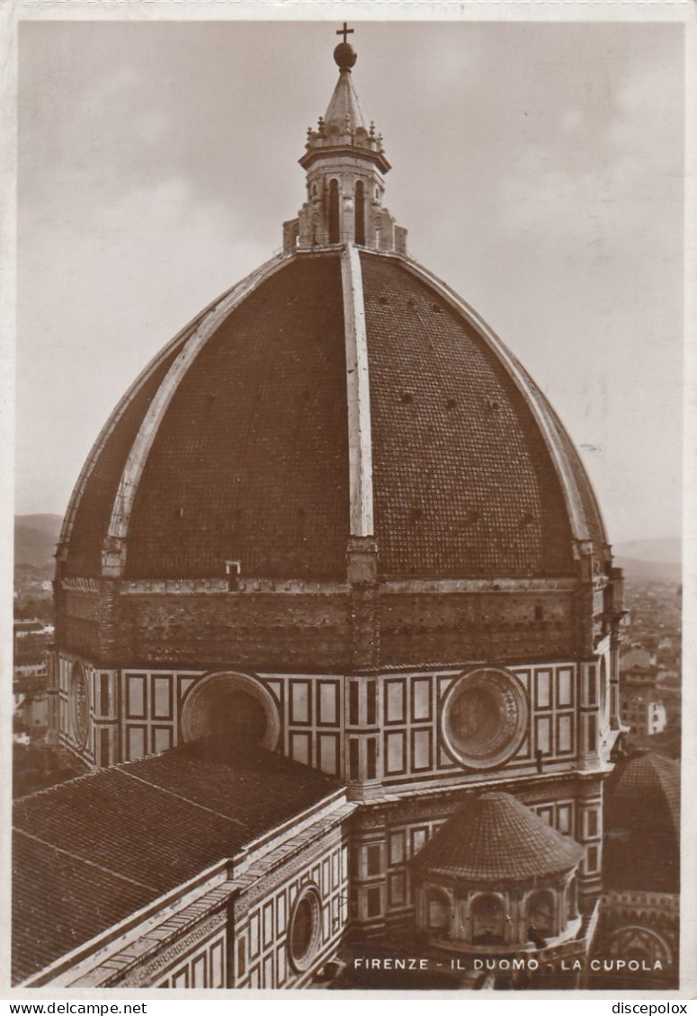 AD277 Firenze - La Cupola Del Duomo Cattedrale / Viaggiata 1937 - Firenze (Florence)