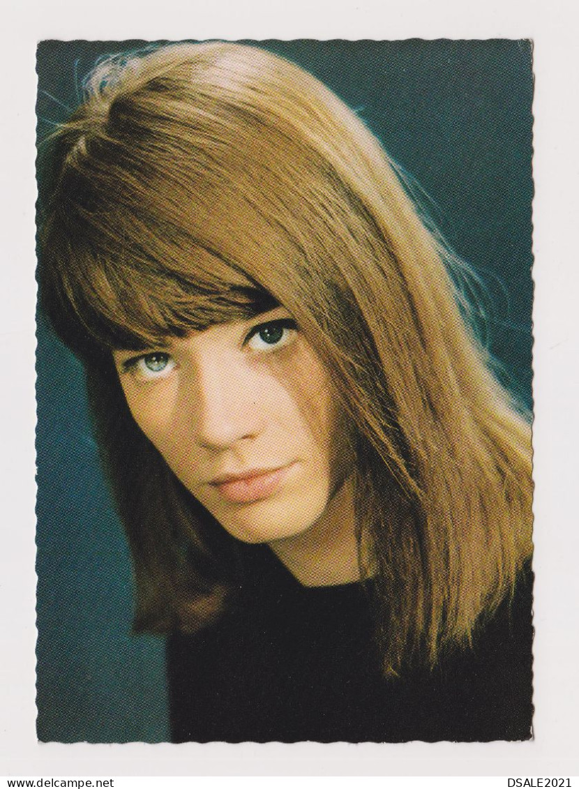 Sexy French Actress And Singer Françoise HARDY, Vintage French Photo Postcard RPPc AK (169) - Actors