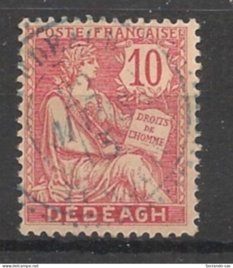 DEDEAGH - 1902-11 - N°YT. 11 - Type Mouchon 10c Rose - Oblitéré / Used - Usati