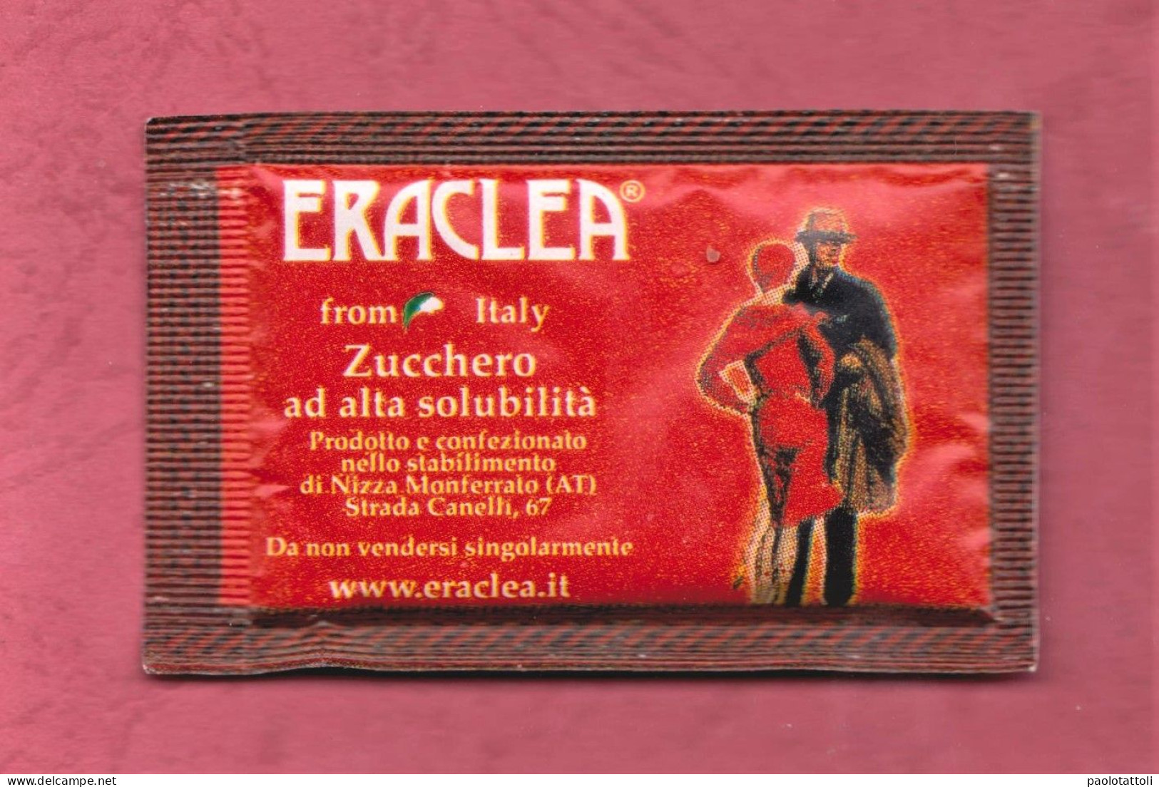 Sugar Bag, Full-My Chef. Eraclea From Italy. Packed By Eraclea , Nizza Monferrato - AT- - Zucchero (bustine)