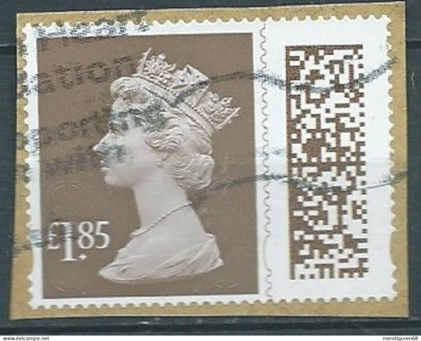 GROSSBRITANNIEN GRANDE BRETAGNE GB 2022  MACHIN QUEEN ELIZABETH II USED PAPER SG V4600 YT 5344 MI 4955 SN MH515 - Used Stamps