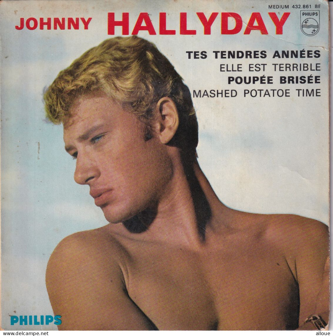 JOHNNY HALLYDAY - FR EP - TES TENDRES ANNEES + 3 - Other - French Music