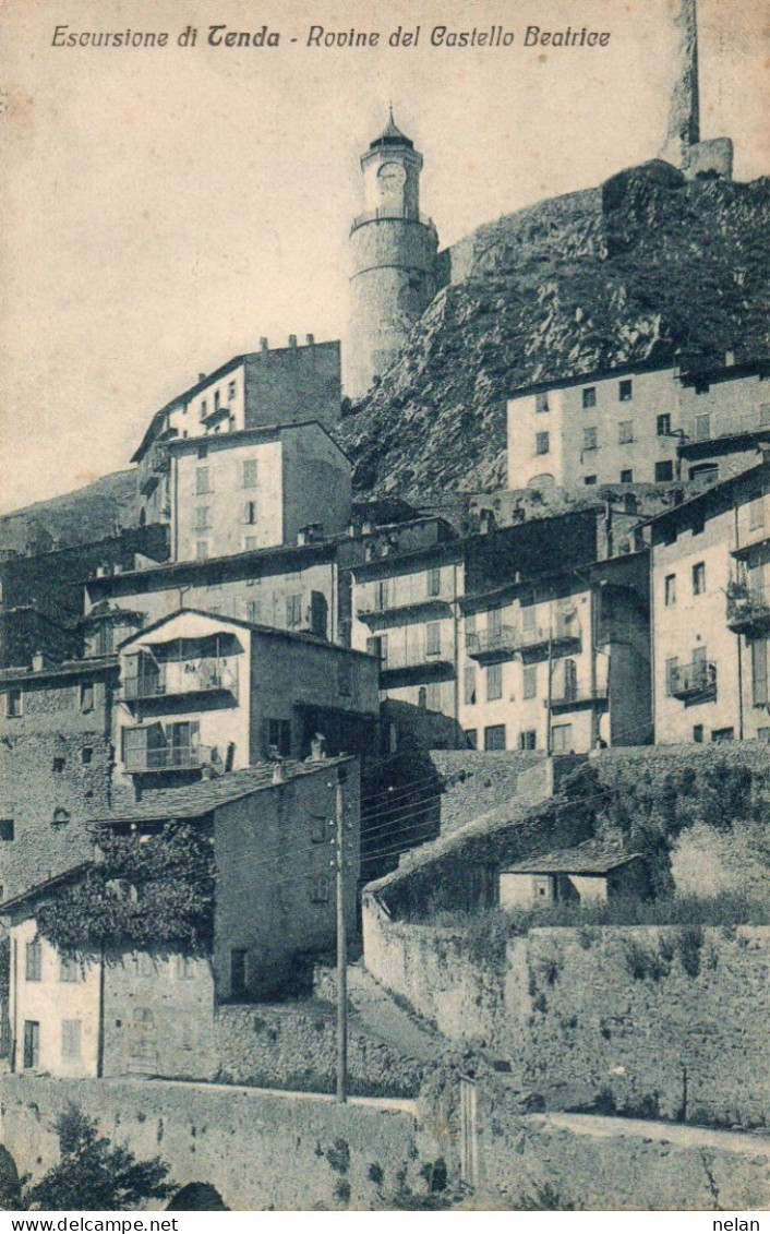 TENDA - ROVINE DEL CASTELLO BEATRICE - F.P. - Cuneo