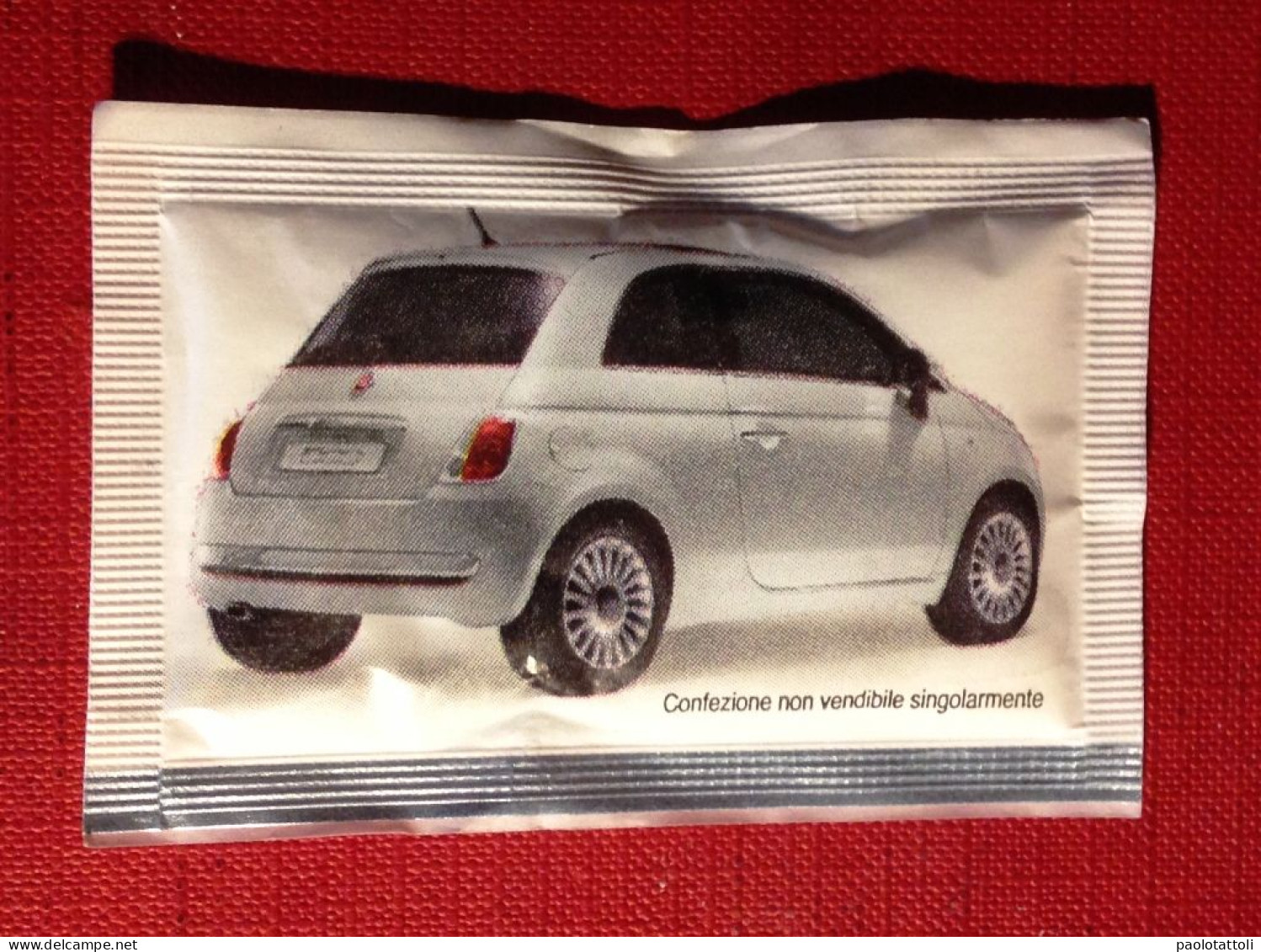 Sugar Bags, Full- FIAT 500.  Packed At Pomigliano D'Arco. - Sucres
