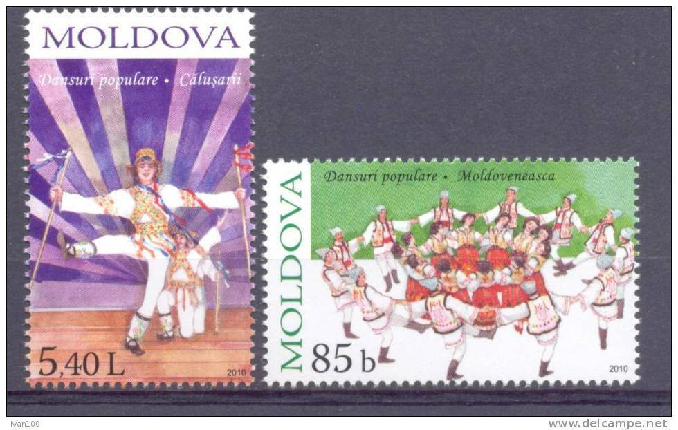 2010. Moldova, National Dances, Set, Mint/** - Moldova